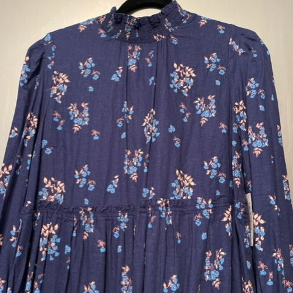 Free People Petit Fours boho babydoll mini Dress - Picture 4 of 14